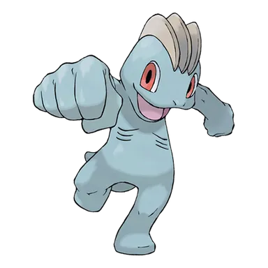 official artwork of machop